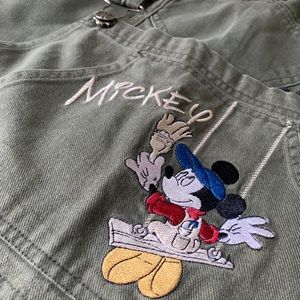 Vintage Disney Mickey Unlimited Denim Overalls